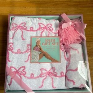 Pink Ribbon Bath Gift Set